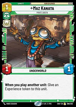 Maz Kanata, Pirate Queen - Shadows of the Galaxy (Rare) [SHD-096]