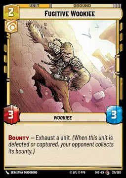 Fugitive Wookiee - Shadows of the Galaxy (Common) [SHD-211]