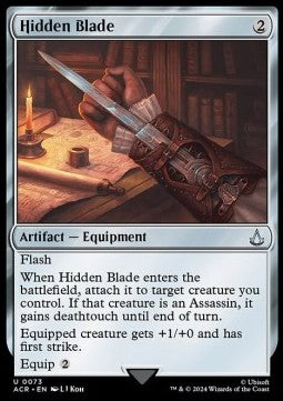 Hidden Blade - Universes Beyond: Assassin's Creed (Uncommon) [ACR-73]