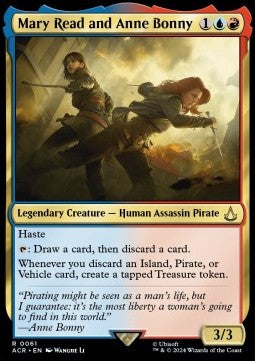 Mary Read and Anne Bonny - Universes Beyond: Assassin's Creed (Rare) [ACR-61]