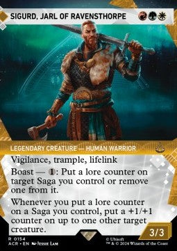 Sigurd, Jarl of Ravensthorpe (V.1) - Universes Beyond: Assassin's Creed: Extras (Rare) [XACR-154]