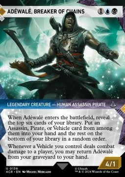 Adéwalé, Breaker of Chains (V.1) - Universes Beyond: Assassin's Creed: Extras (Uncommon) [XACR-136]