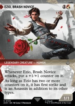 Ezio, Brash Novice (V.1) - Universes Beyond: Assassin's Creed: Extras (Uncommon) [XACR-145]