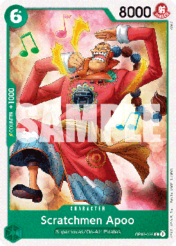 Scratchmen Apoo (OP07-028) - 500 Years into the Future (Common) [OP07-028]