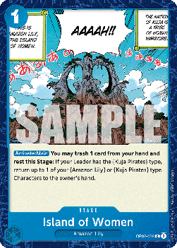 Island of Women (OP07-058) - 500 Years into the Future (Common) [OP07-058]