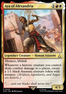 Aya of Alexandria - Universes Beyond: Assassin's Creed (Rare) [ACR-48]