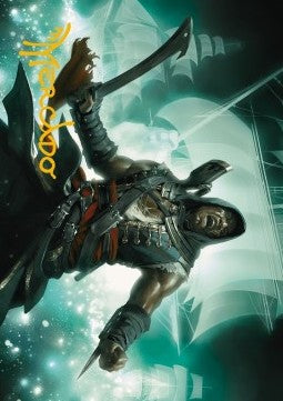 Art Series: Adéwalé, Breaker of Chains (V.2) - Universes Beyond: Assassin's Creed: Extras (Tip Card) [XACR-A14]