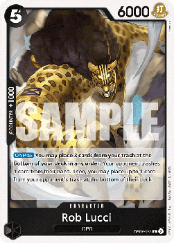 Rob Lucci (OP07-093) - 500 Years into the Future (Rare) [OP07-093]