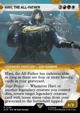 Havi, the All-Father (V.1) - Universes Beyond: Assassin's Creed: Extras (Rare) [XACR-146]