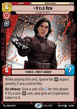 Kylo Ren, Killing the Past - Shadows of the Galaxy (Legendary) [SHD-141]