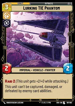 Lurking TIE Phantom - Shadows of the Galaxy (Uncommon) [SHD-187]