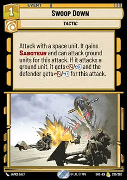 Swoop Down - Shadows of the Galaxy (Rare) [SHD-230]