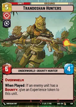 Trandoshan Hunters - Shadows of the Galaxy: Extras (Common) [XSHD-409]