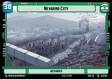 Nevarro City // Experience Token - Shadows of the Galaxy (Common) [SHD-022]