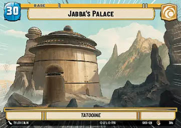Jabba's Palace // Shield Token - Shadows of the Galaxy: Extras (Common) [XSHD-304]