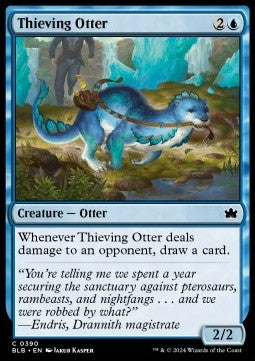 Thieving Otter - Bloomburrow: Extras (Common) [XBLB-390]