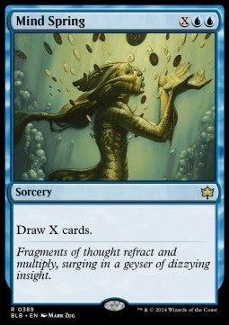 Mind Spring - Bloomburrow: Extras (Rare) [XBLB-389]