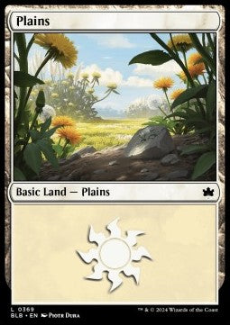 Plains (V.1) - Bloomburrow: Extras (Land) [XBLB-369]