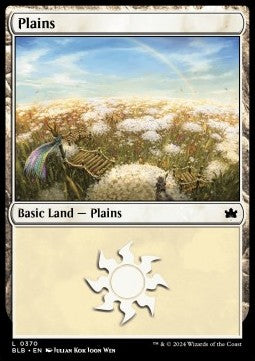 Plains (V.2) - Bloomburrow: Extras (Land) [XBLB-370]