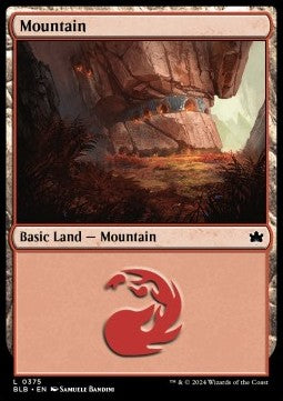 Mountain (V.1) - Bloomburrow: Extras (Land) [XBLB-375]