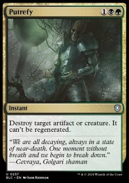 Putrefy - Commander: Bloomburrow (Uncommon) [BLC-257]