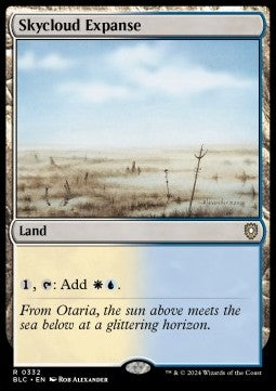 Skycloud Expanse - Commander: Bloomburrow (Rare) [BLC-332]
