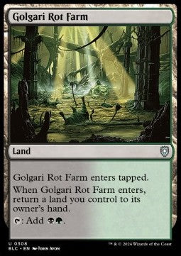 Golgari Rot Farm - Commander: Bloomburrow (Uncommon) [BLC-308]