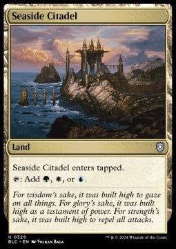 Seaside Citadel - Commander: Bloomburrow (Uncommon) [BLC-329]
