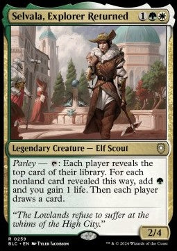 Selvala, Explorer Returned - Commander: Bloomburrow (Rare) [BLC-259]