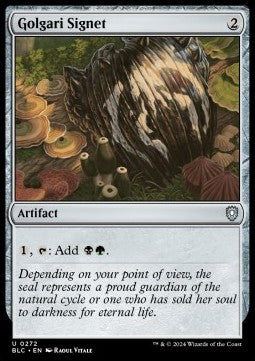 Golgari Signet - Commander: Bloomburrow (Uncommon) [BLC-272]