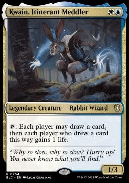 Kwain, Itinerant Meddler - Commander: Bloomburrow (Rare) [BLC-254]