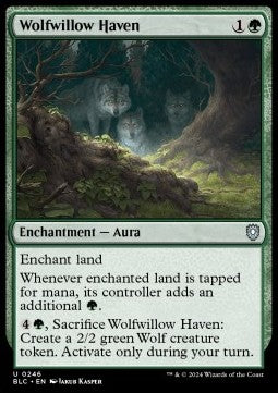 Wolfwillow Haven - Commander: Bloomburrow (Uncommon) [BLC-246]