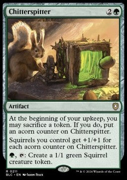 Chitterspitter - Commander: Bloomburrow (Rare) [BLC-211]