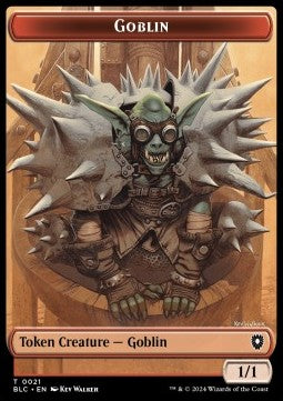 Goblin Token (R 1/1) // Thopter Token (A 1/1) - Bloomburrow: Tokens (Token) [TBLB-CT 21/39]