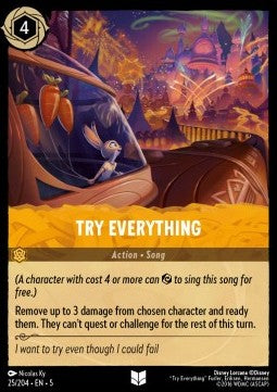 Try Everything - Shimmering Skies (Uncommon) [5SSK-25]