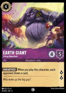 Earth Giant - Living Mountain - Shimmering Skies (Common) [5SSK-41]