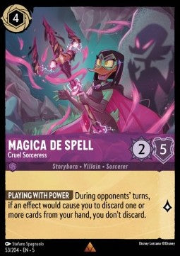 Magica De Spell - Cruel Sorceress - Shimmering Skies (Rare) [5SSK-53]