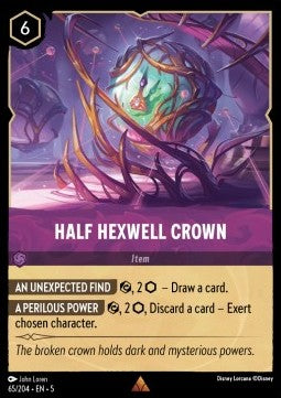 Half Hexwell Crown (V.1) - Shimmering Skies (Rare) [5SSK-65]