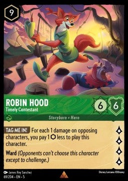 Robin Hood - Timely Contestant - Shimmering Skies (Rare) [5SSK-69]