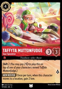 Taffyta Muttonfudge - Sour Speedster - Shimmering Skies (Uncommon) [5SSK-117]