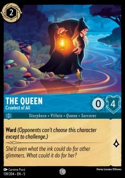 The Queen - Cruelest of All - Shimmering Skies (Common) [5SSK-139]