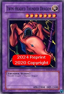 Twin-Headed Thunder Dragon (V.2 - Common) - Retro Pack (Common) [RP01-042]
