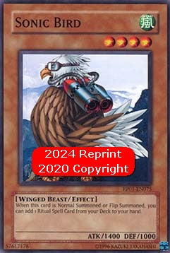 Sonic Bird (V.2 - Common) - Retro Pack (Common) [RP01-075]