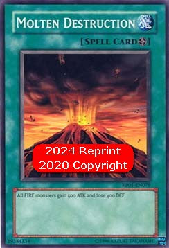 Molten Destruction (V.2 - Common) - Retro Pack (Common) [RP01-079]
