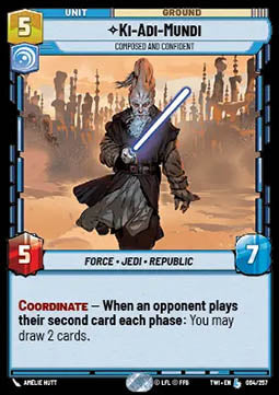 Ki-Adi-Mundi, Composed and Confident - Twilight of the Republic (Legendary) [TWI-064]