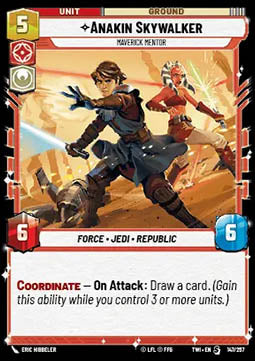 Anakin Skywalker, Maverick Mentor - Twilight of the Republic (Special) [TWI-147]
