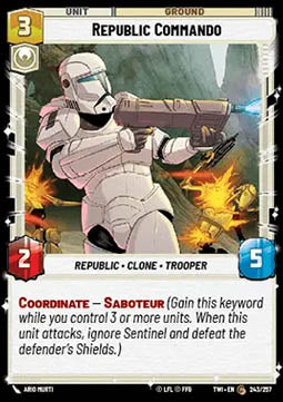 Republic Commando - Twilight of the Republic (Common) [TWI-243]