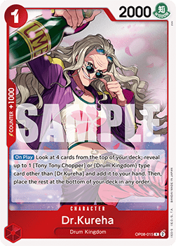 Dr.Kureha (OP08-015) (V.1) - Two Legends (Rare) [OP08-015]