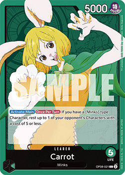 Carrot (OP08-021) (V.1) - Two Legends (Leader) [OP08-021]