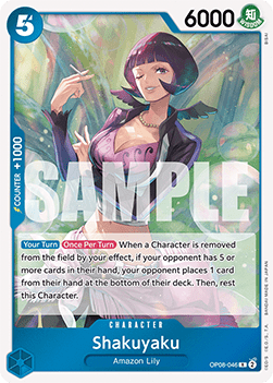 Shakuyaku (OP08-046) - Two Legends (Rare) [OP08-046]